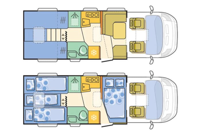 Camper 17: Adria Matrix 670 - Afbeelding 32